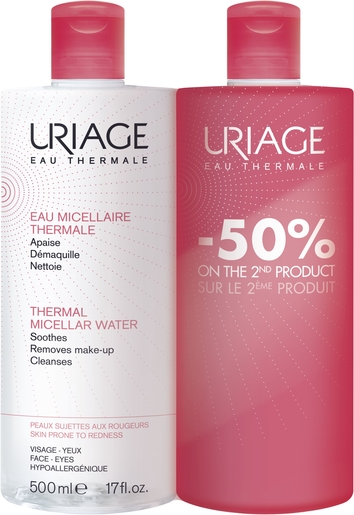 Uriage Eau Micellaire Thermale Lot. P Roug 2x500ml