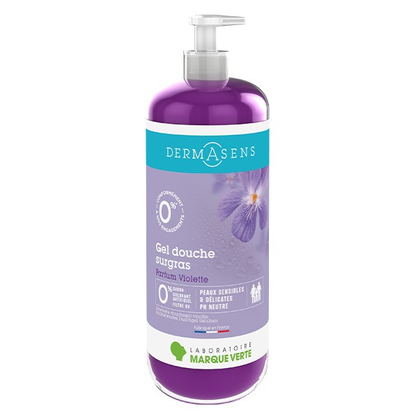 Marque V Gel Douche Surgras Violette Fl Pompe 1l