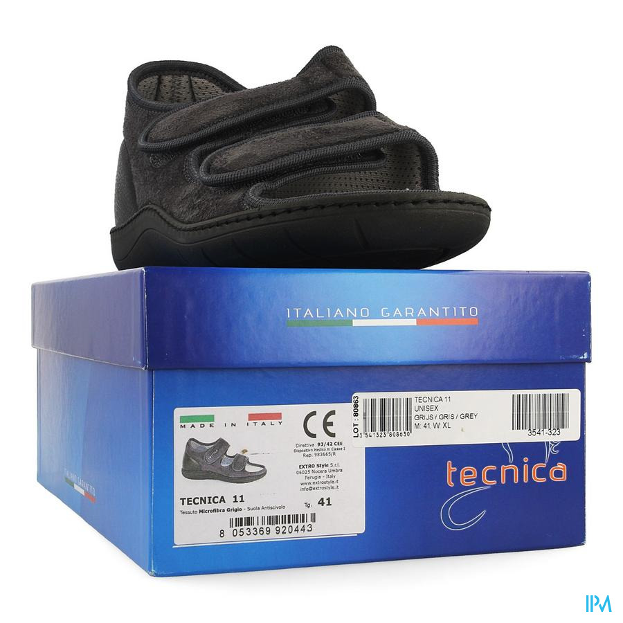 Tecnica 11 Confort Gris M 41 W Xl