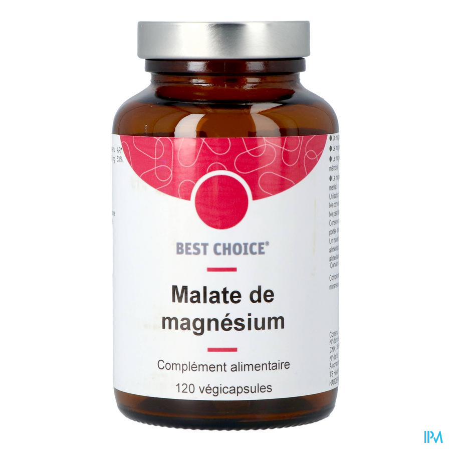 Best Choice Magnesium Malate V-caps 120 Fr