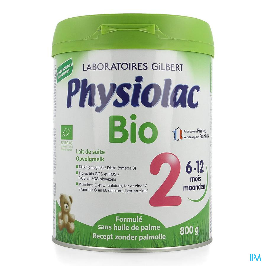 Physiolac Bio 2 Lait Pdr Nf 800g