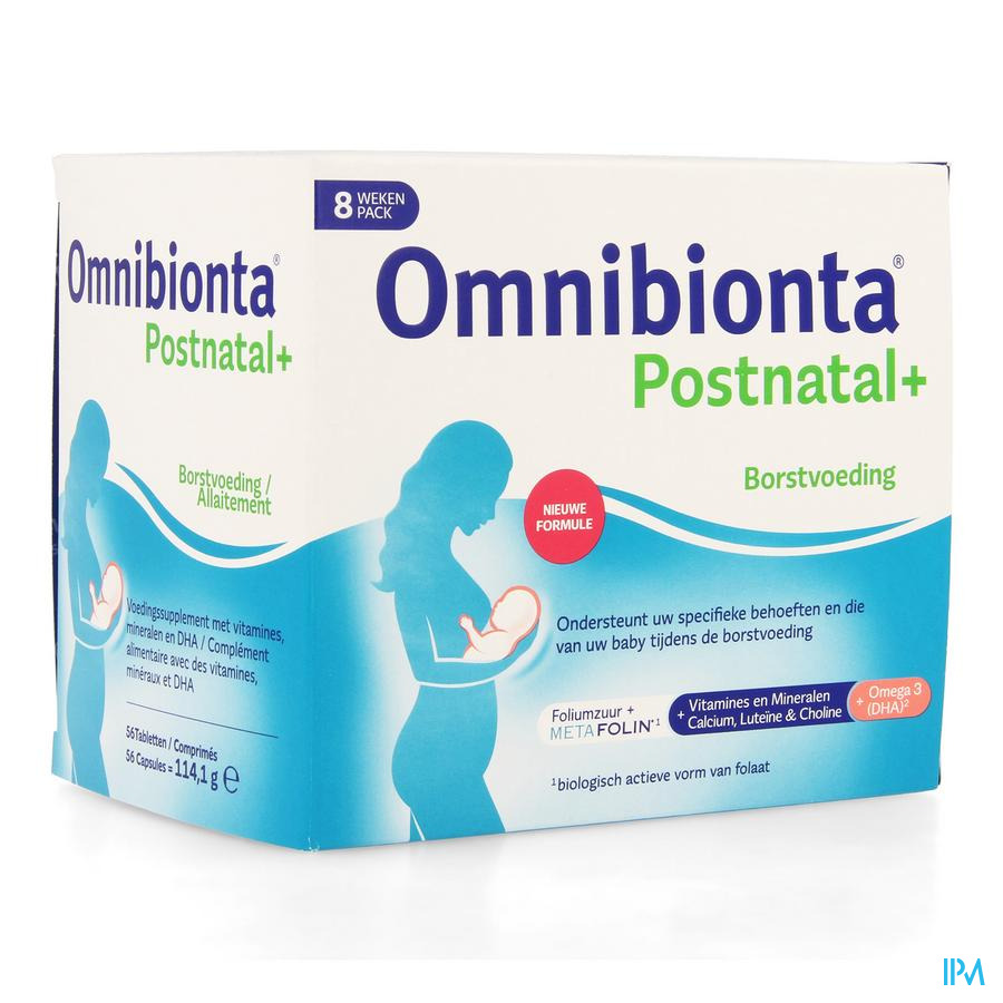 Omnibionta Postnatal+ Comp + Caps 2x56