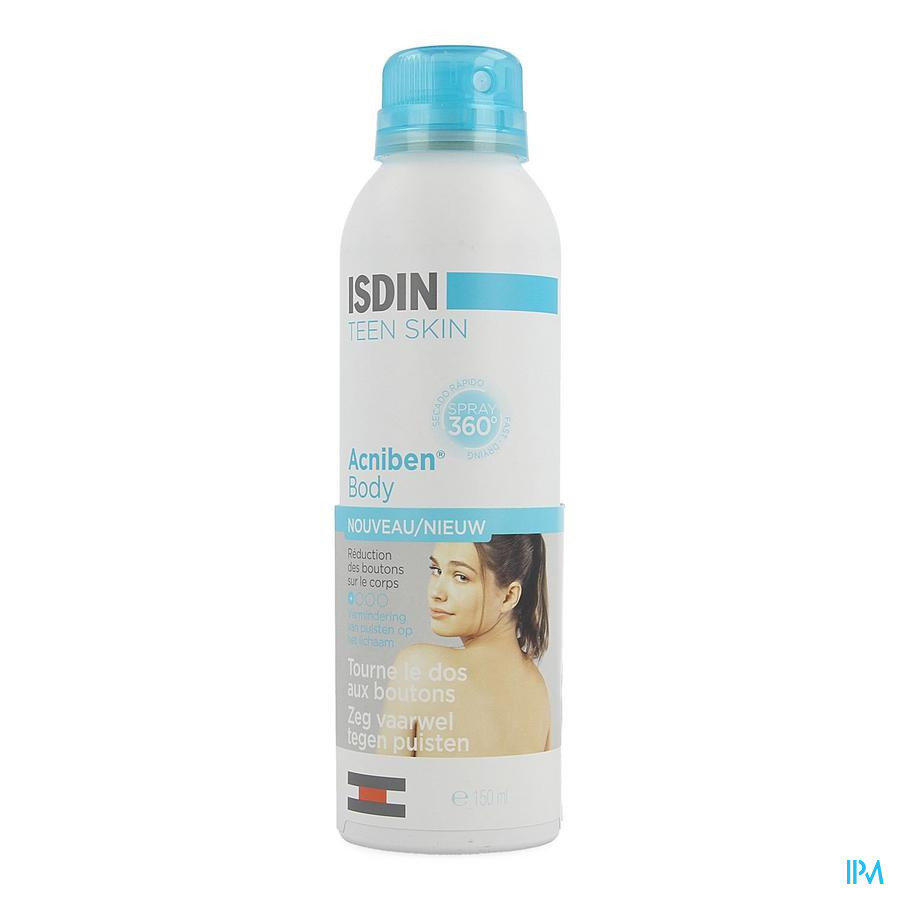 Isdin Acniben Teen Skin Reduct.boutons Spray 150ml