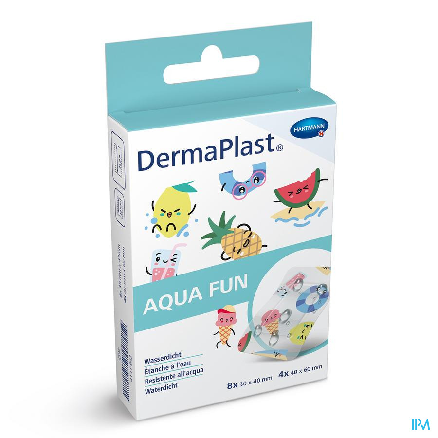Dermaplast Aqua Fun 2 Maten 12 P/s