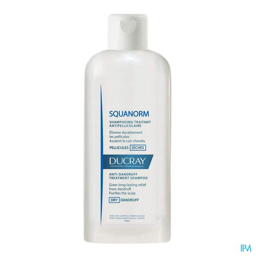 Ducray Squanorm Sh Pellicules Seches 200ml Nf