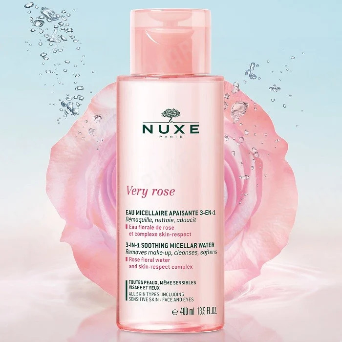 Nuxe Very Rose Eau Micellair Apais. 3en1 Pn 400ml