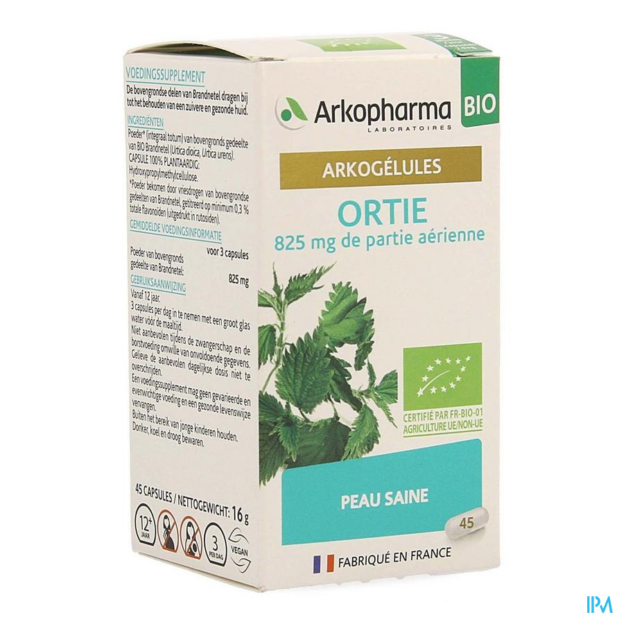 Arkogelules Ortie Bio Caps 45 Nf