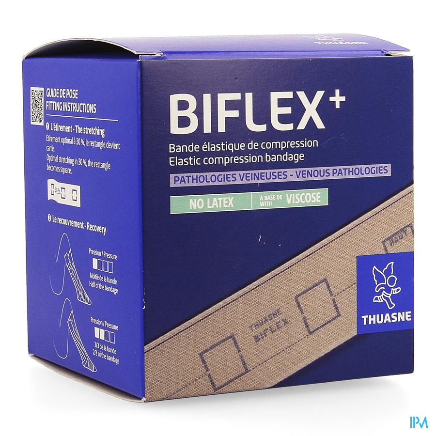 Thuasne Biflex 16+ Legere Etalonnee Beige 8cmx3m