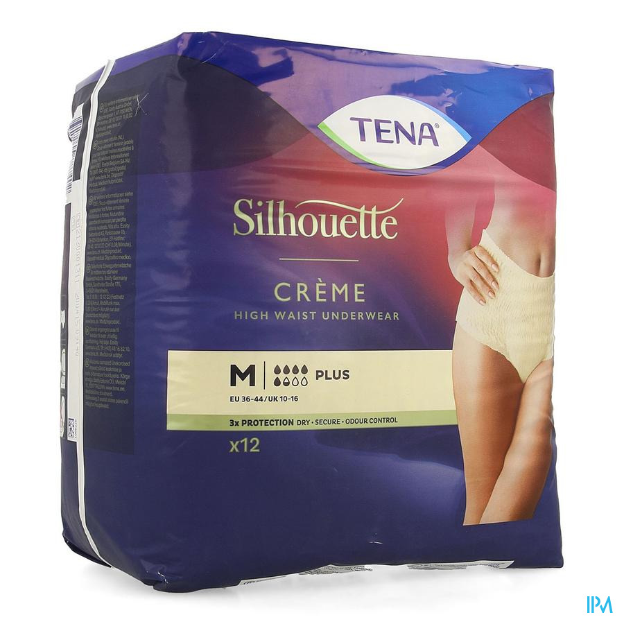 Tena Silhouette Plus Creme High Waist M 12 782512