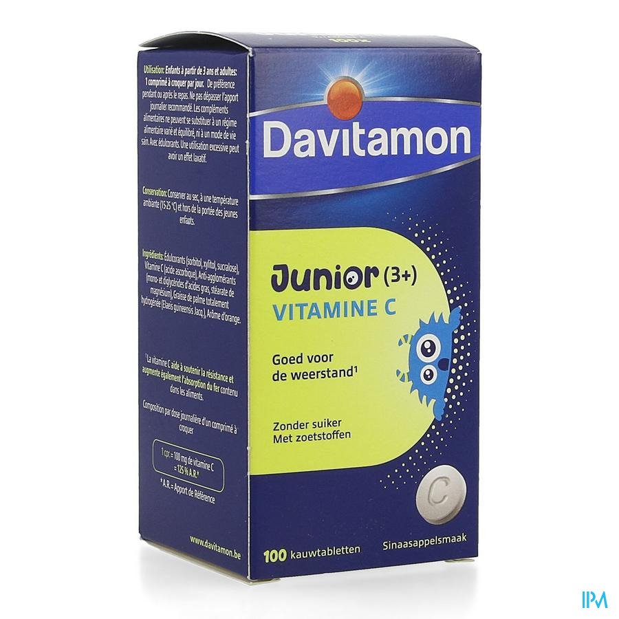 Davitamon Junior Vitamine C 100