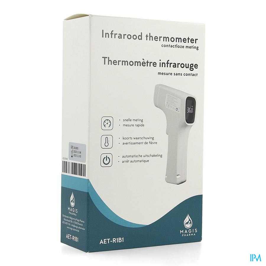 Thermometre Ir Frontal Digital