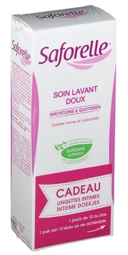 Saforelle Soin Lavant Doux 250ml+ling Intim Pocket