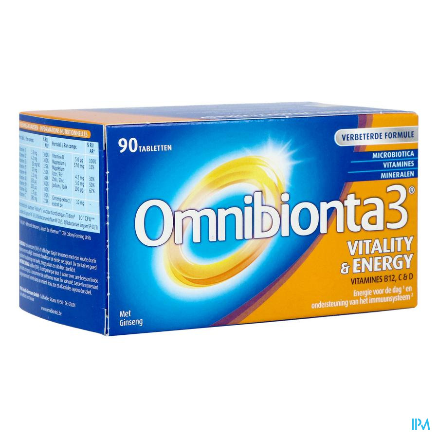 Omnibionta 3 Vitality Energy Comp 90