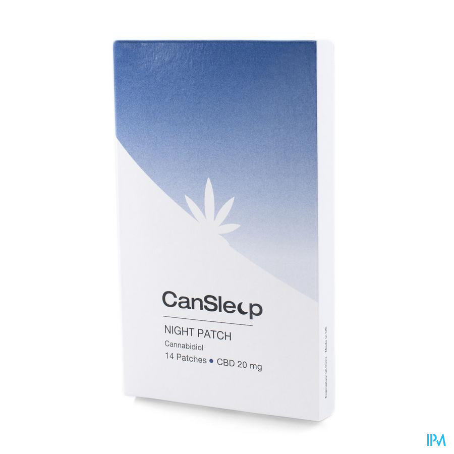 Cansleep CBD 20mg Patch Boite 14