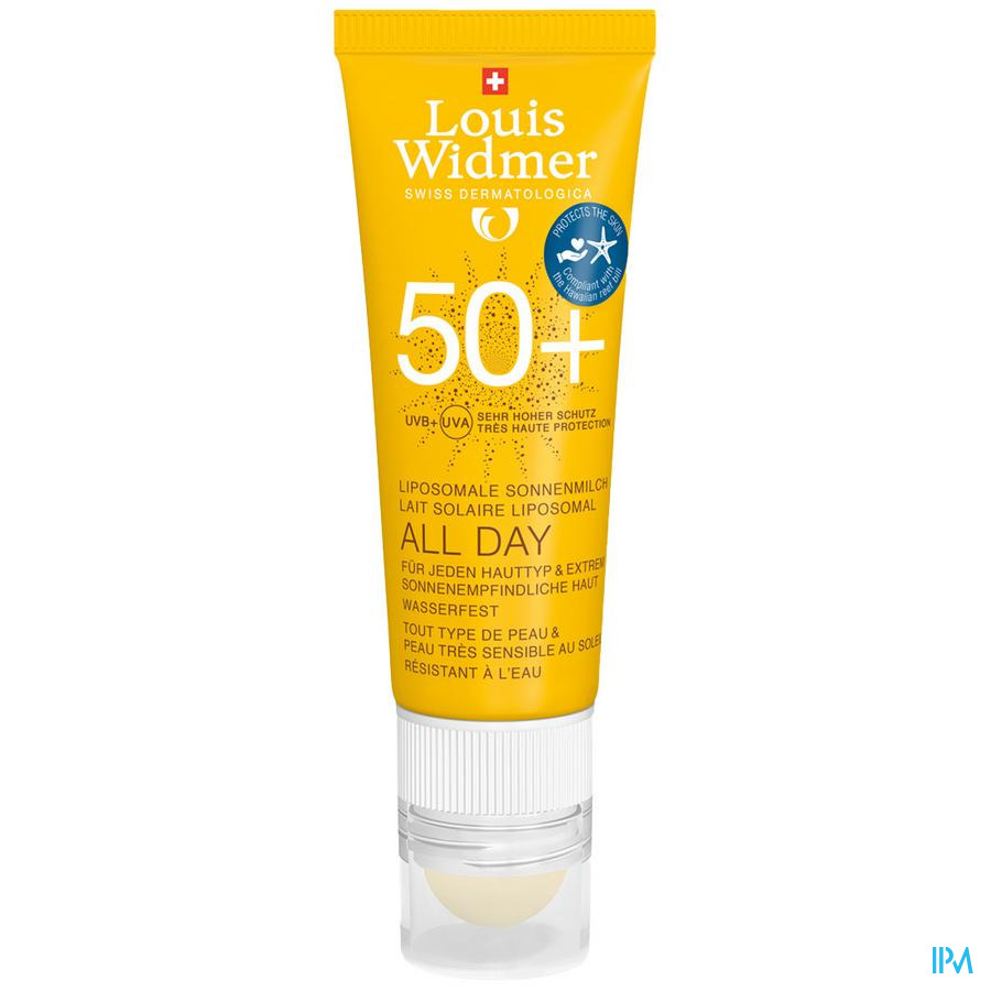 Widmer All Day 50+ Soin Levres Stick Uv P Tube25ml