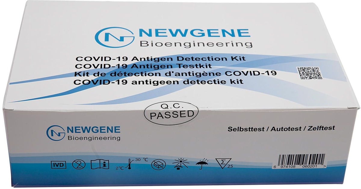 Newgene Bioengin.kit A/gene Test Covid-1925 O'life