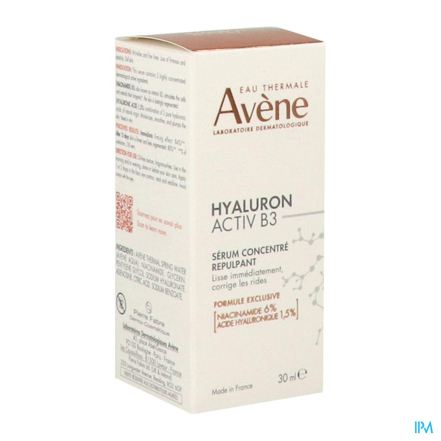 Avene Hyaluron Activ B3 Serum Concen. Fermete 30ml