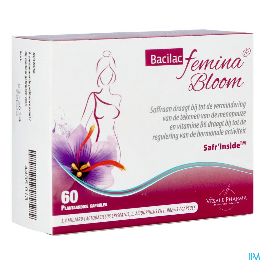 Bacilac Femina Bloom Caps 60