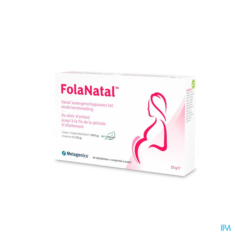 Folanatal Metagenics Comp 84