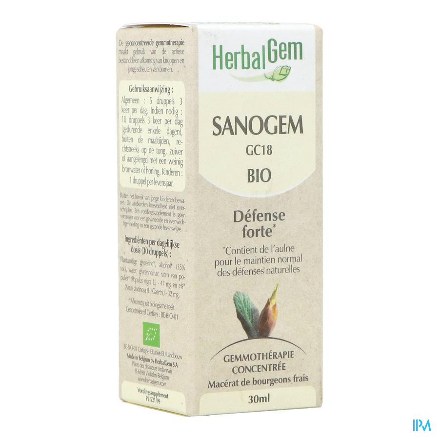 Herbalgem Sanogem Bio 30ml