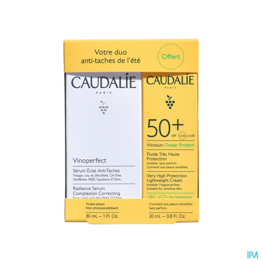 Caudalie Coffret Serum Vinoperfect 30ml+cr Sol25ml