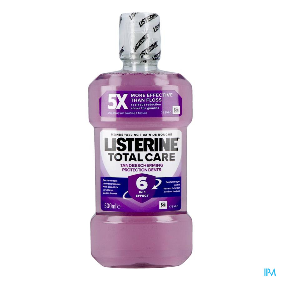 Listerine Total Care Protection Dents 500ml Nf