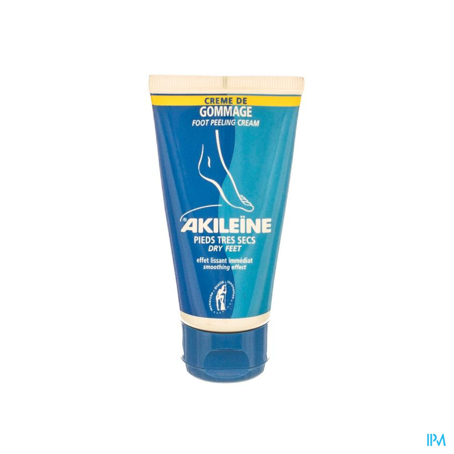 Akileïne Bleue Crème Gommage Pieds Tube 75ml (102050)