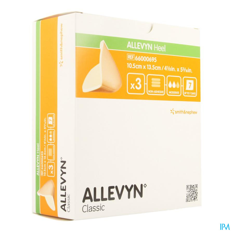 Allevyn Heel Hydrocel. 3 66000695