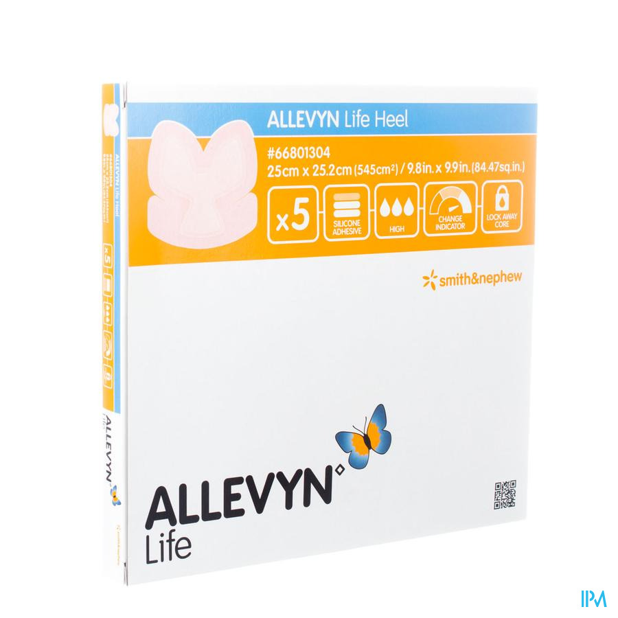 Allevyn Life Heel Pans 25,0x25,2cm 5 66801304