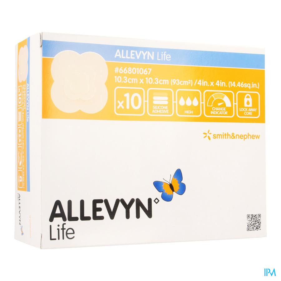 Allevyn Life Pans 10,3x10,3cm 10 66801067