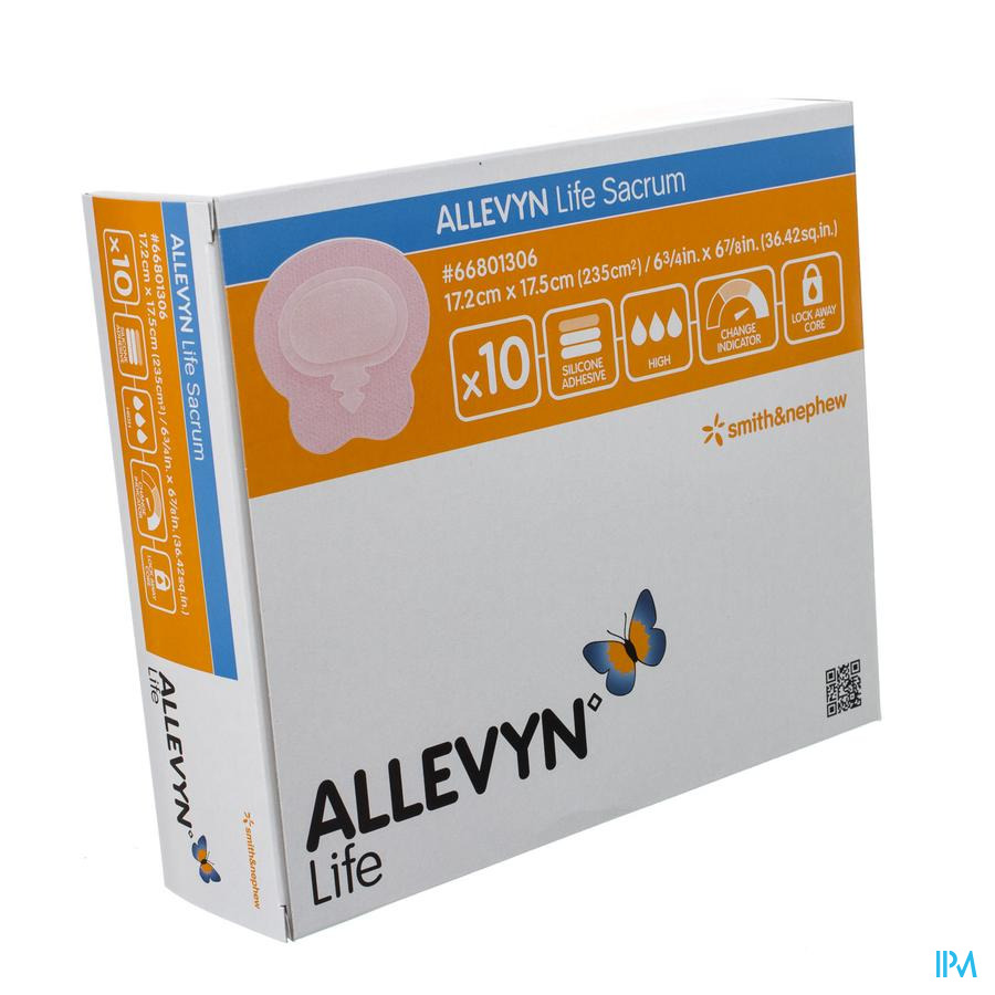 Allevyn Life Sacrum Pans 17,2x17,5cm 10 66801306