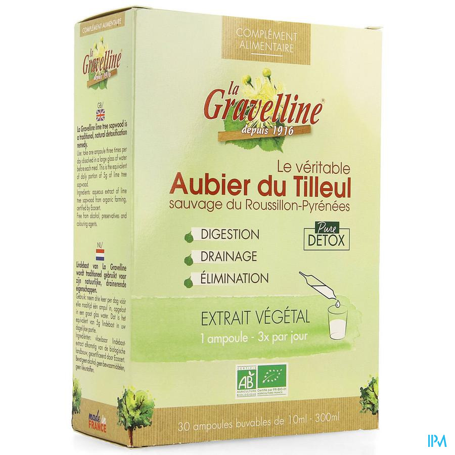 Aubier De Tilleul La Graveline Be Life Amp 30x10ml
