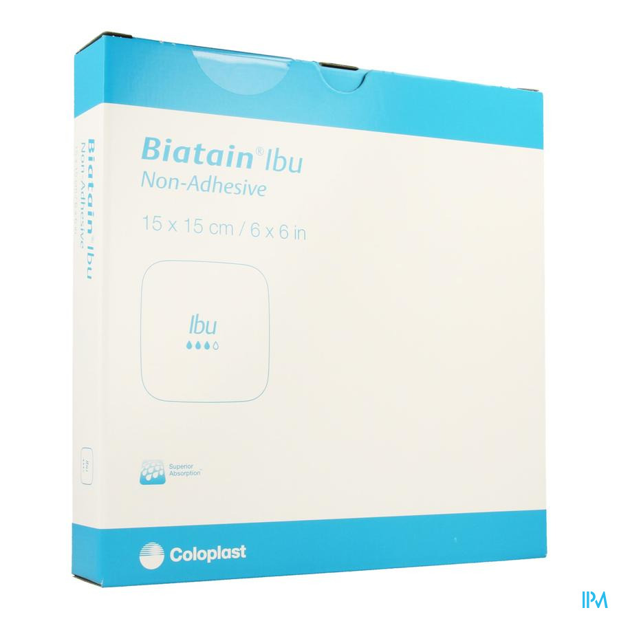 Biatain-ibu Pans N/adh+ibuprof. 15x15,0 5 34115