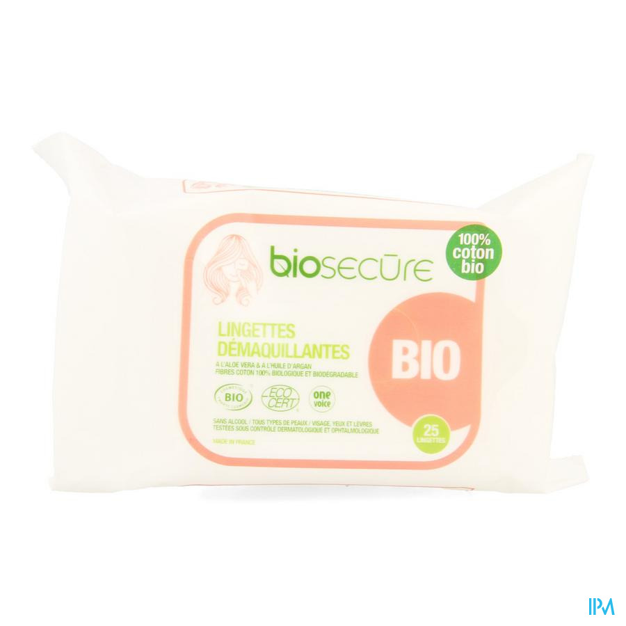 Bio Secure Lingettes Demaq 25