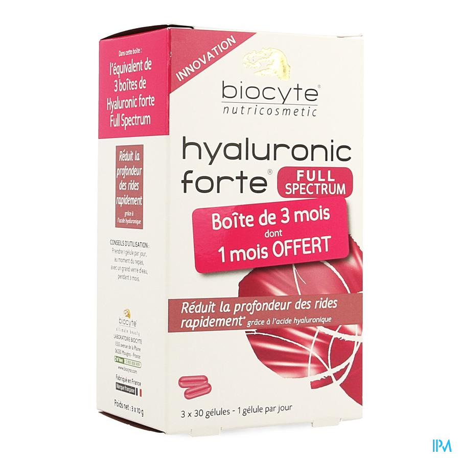 Biocyte Hyaluronic Forte Full Spectrum Caps 90
