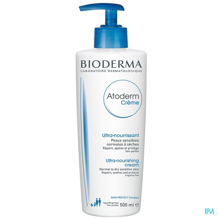 Bioderma Atoderm Creme Pump Bottle 500ml