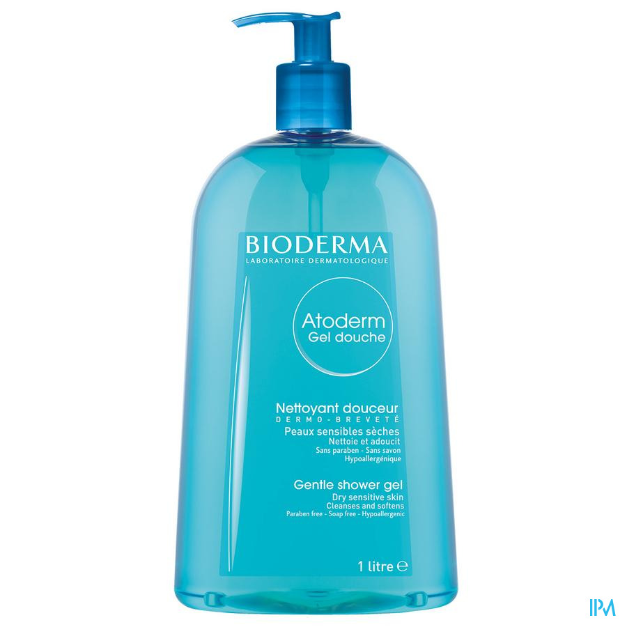 Bioderma Atoderm Gel Douche Pompe 1l