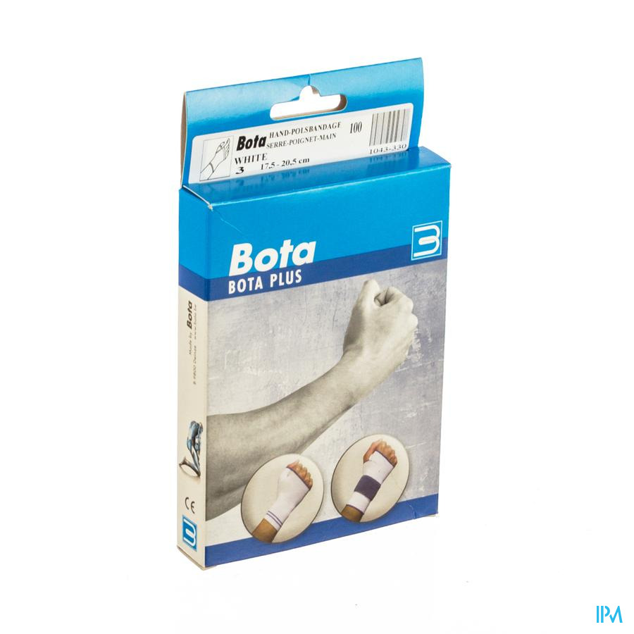 Bota Serre-poignet-main+pouce 100 White N3