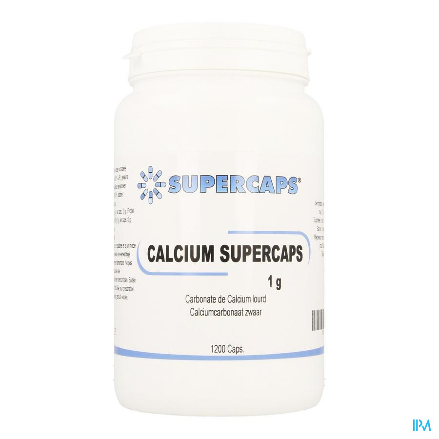 Calcium Carb. Supercaps Caps 1200x1000mg