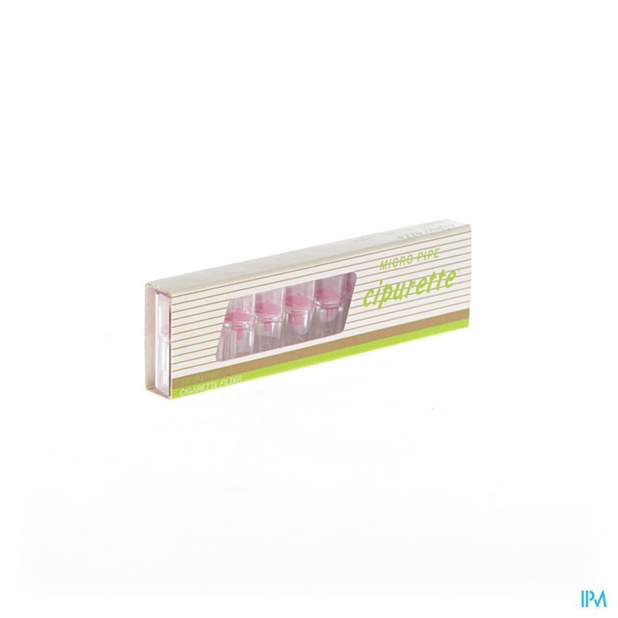 Cipurette Micro Pipe Filtres 10