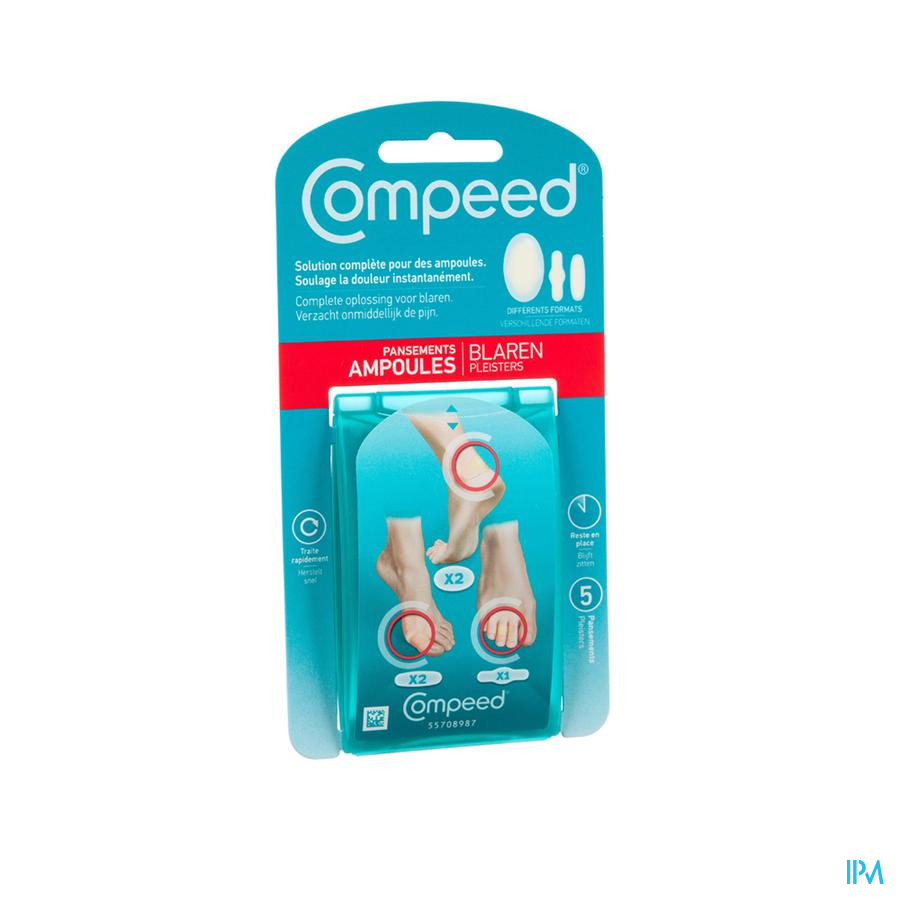 Compeed Pansement Ampoules Mixpack 5