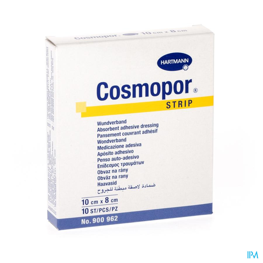Cosmopor Strip 8x10cm 10 P/s