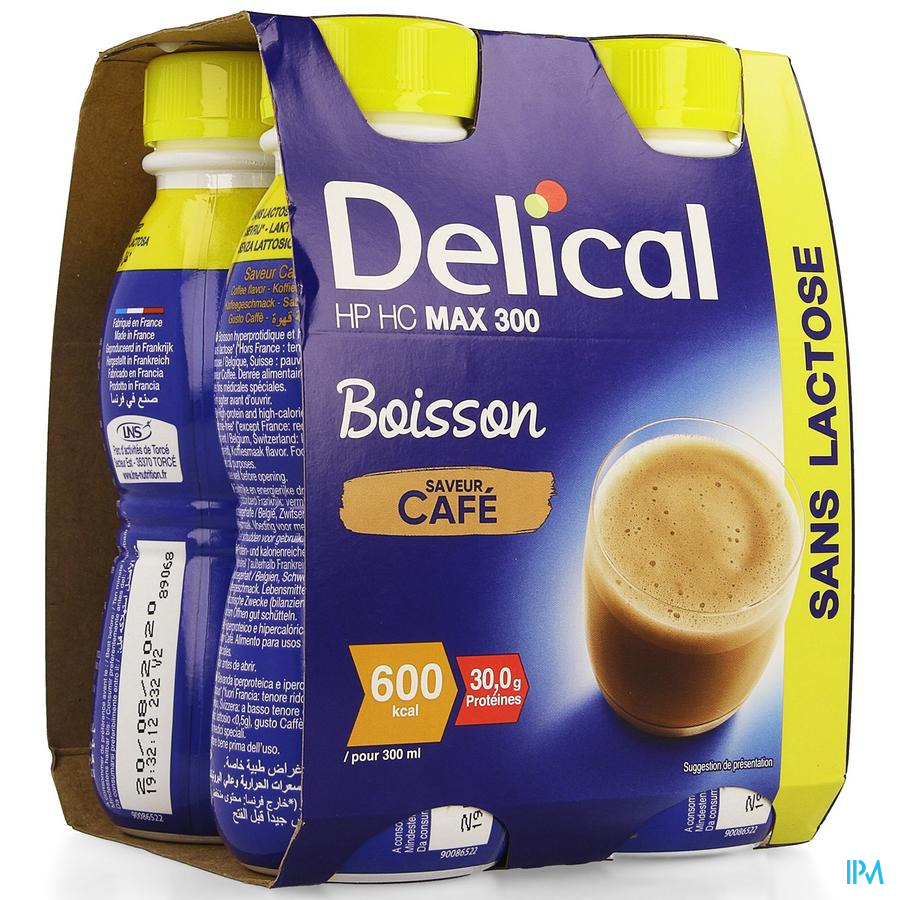 Delical Max 300 Cafe 4x300ml