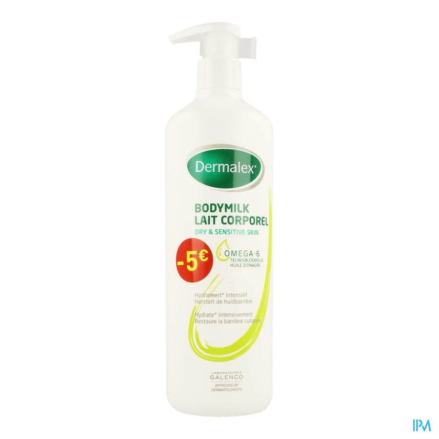 Dermalex Lait Corporel 500ml Promo -5€