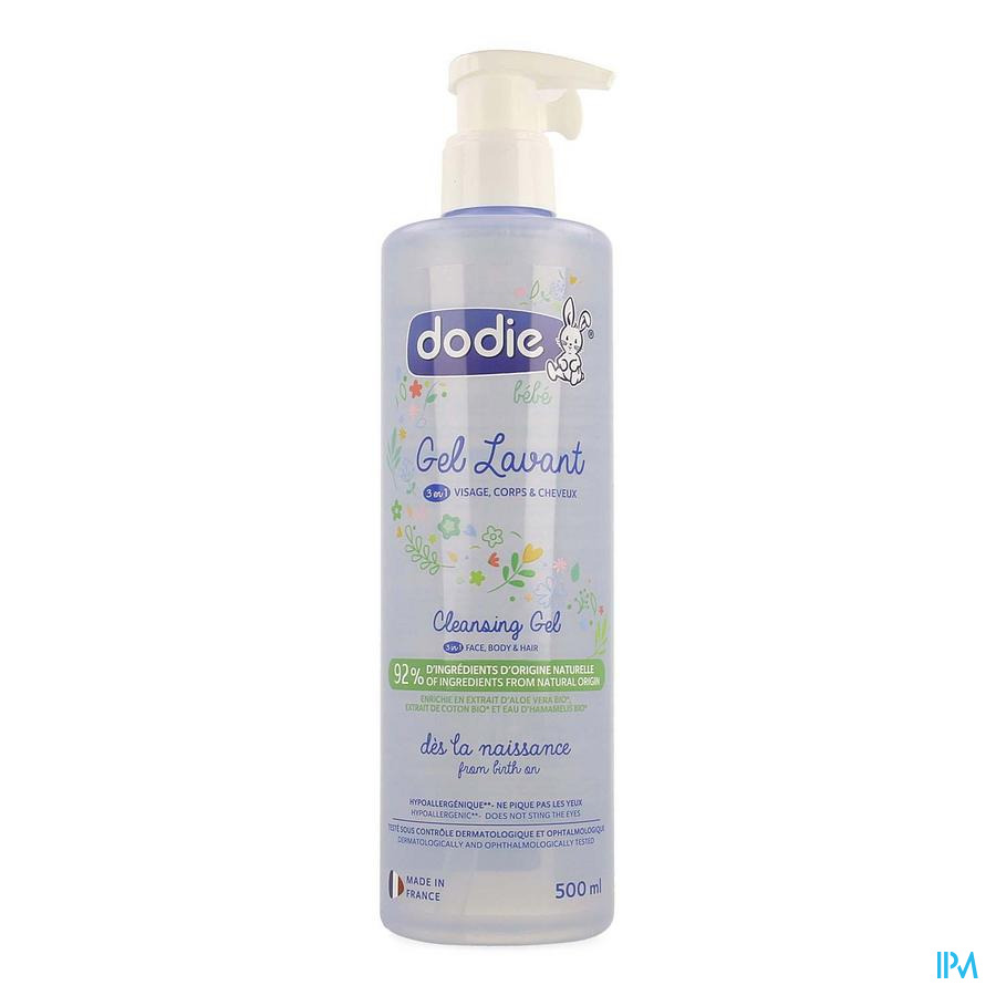 Dodie Gel Nettoyant 3en1 500ml