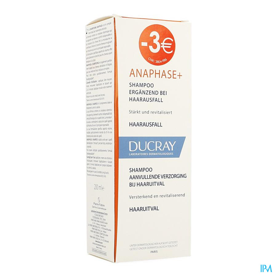 Ducray Anaphase+ Sh 200ml Promo -3€