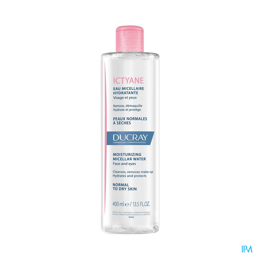 Ducray Ictyane Eau Micellaire Fl 400ml