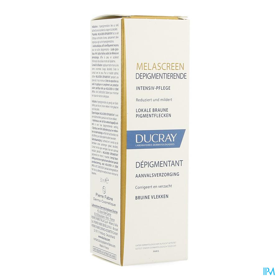 Ducray Melascreen Depigmentant Creme 30ml