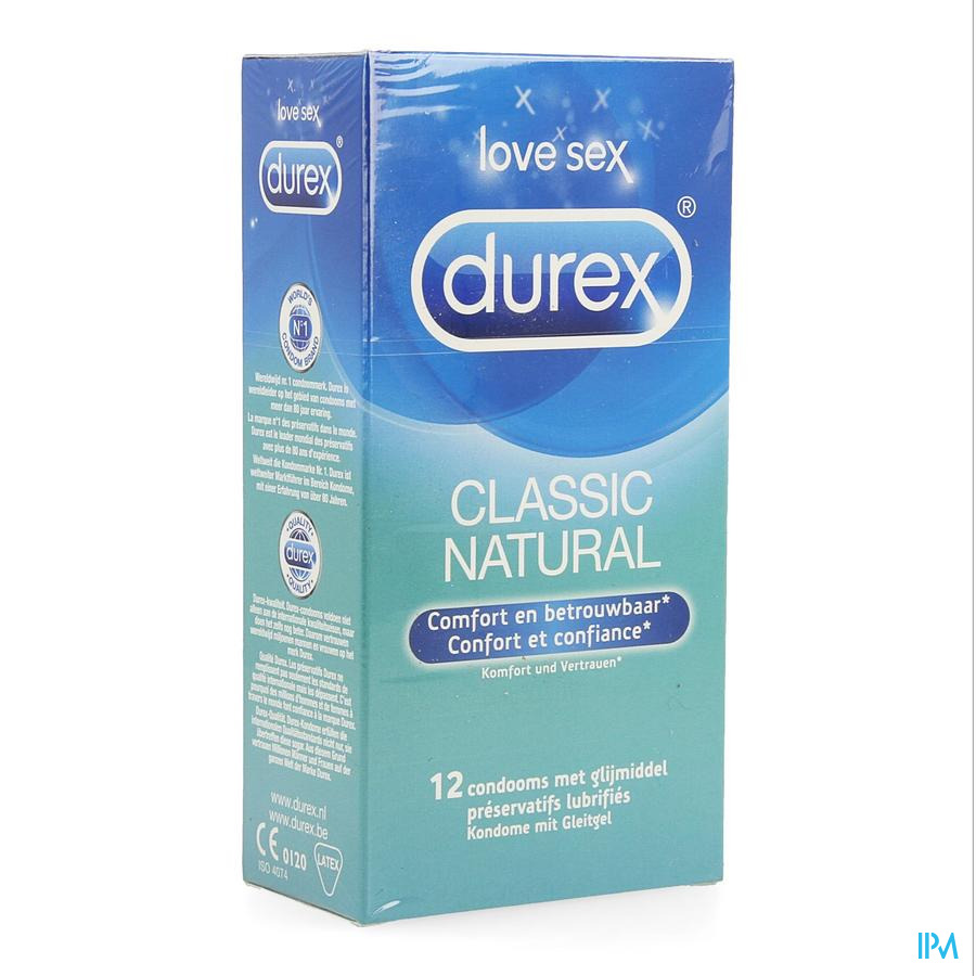 Durex Classic Condoms 12