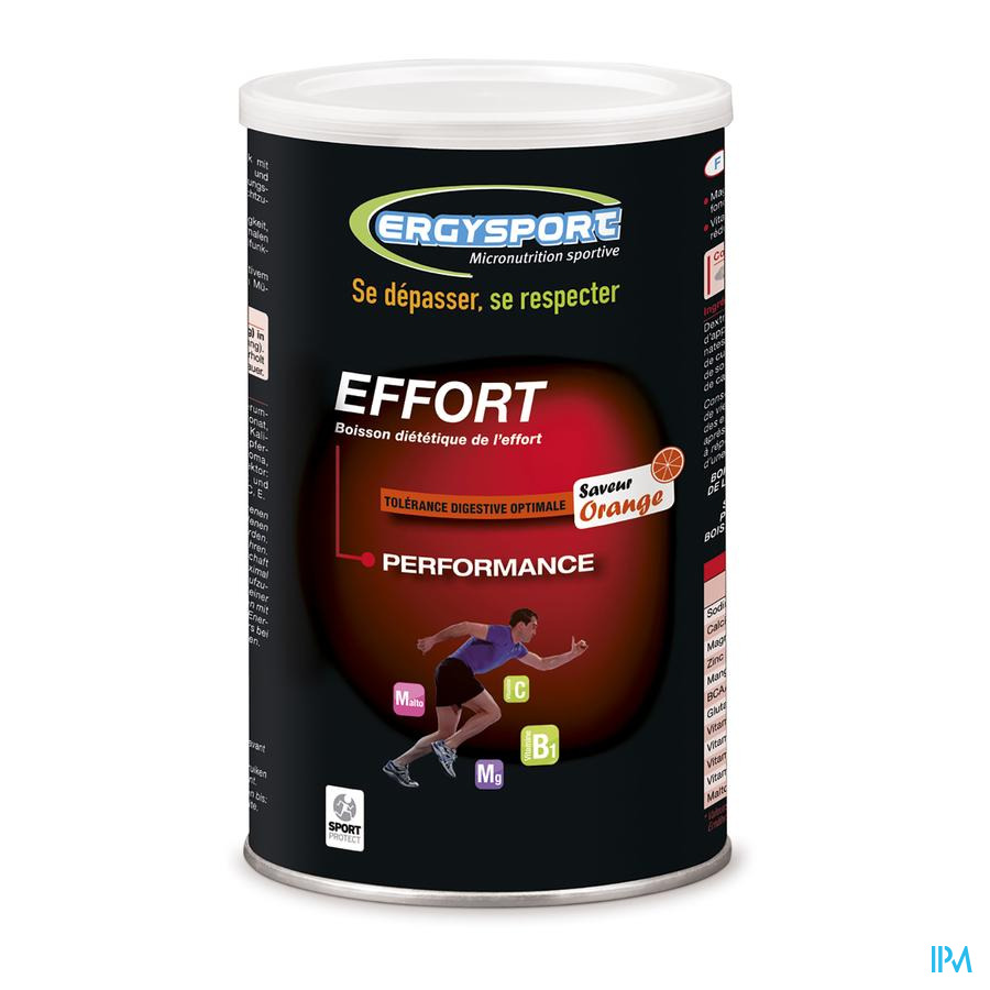 Ergysport Effort Orange Boisson Pdr Pot 450g